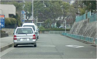 岸和田方面より車でお越しの方